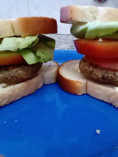 Una foto de Hamburguesas de lentejas