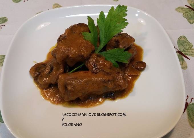 Rabo de ternera en salsa Receta de vilorano - La cocina de lovi- Cookpad