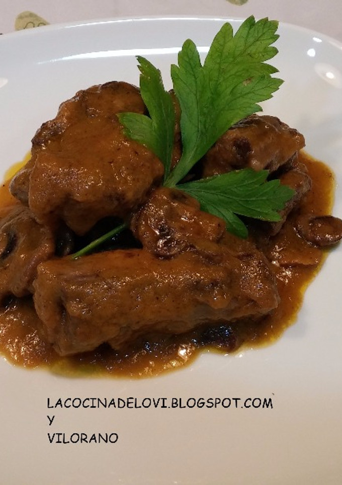 Una foto de Rabo de ternera en salsa