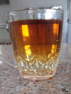عکسی از دستور چای دورنگ خوش مزه