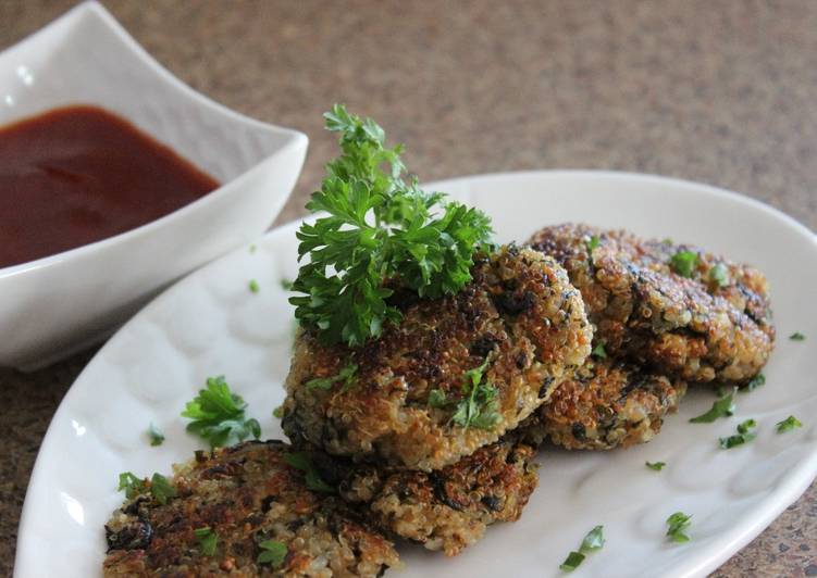 Quinoa and Spinach patties