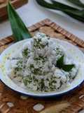 Kue Klepon (Pakai Ekstrak Daun Pandan & Suji)