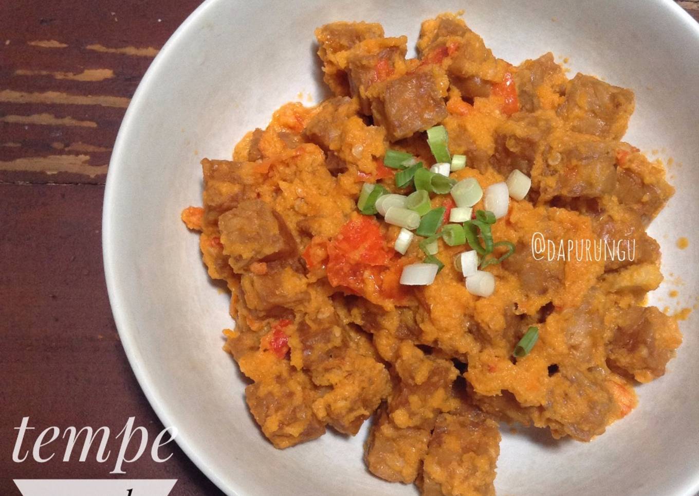Tempe Masak Merah