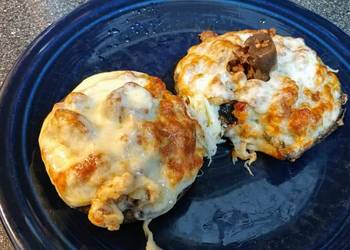 How to Make Perfect Air Fryer Sausage Stuffed Portobello Mushrooms with Provolone