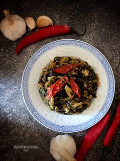 Foto resep Cah Daging Sayur Asin