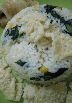 Foto resep Nasi goreng sayur putih