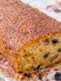 Orange Cake with Panela and Blueberries 🍊🫐