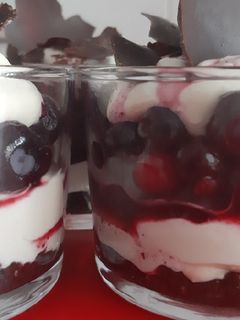 Una foto de Copa de frutos rojos exprés