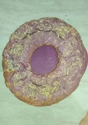 Foto resep Bolu marble ubi ungu