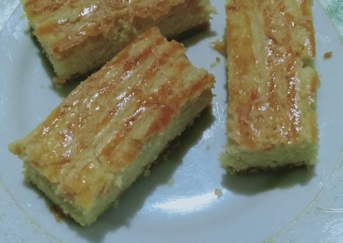 Panduan Membuat Resep Boterkoek/Dutch butter cake