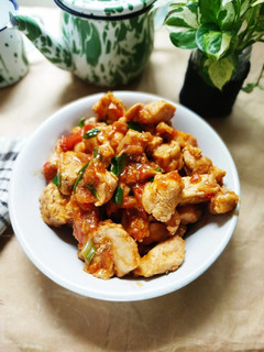 Foto resep Fillet Dada ayam Saus Padang Sederhana