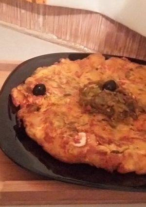 صورة لوصفة اوملات البطاطا والحميص