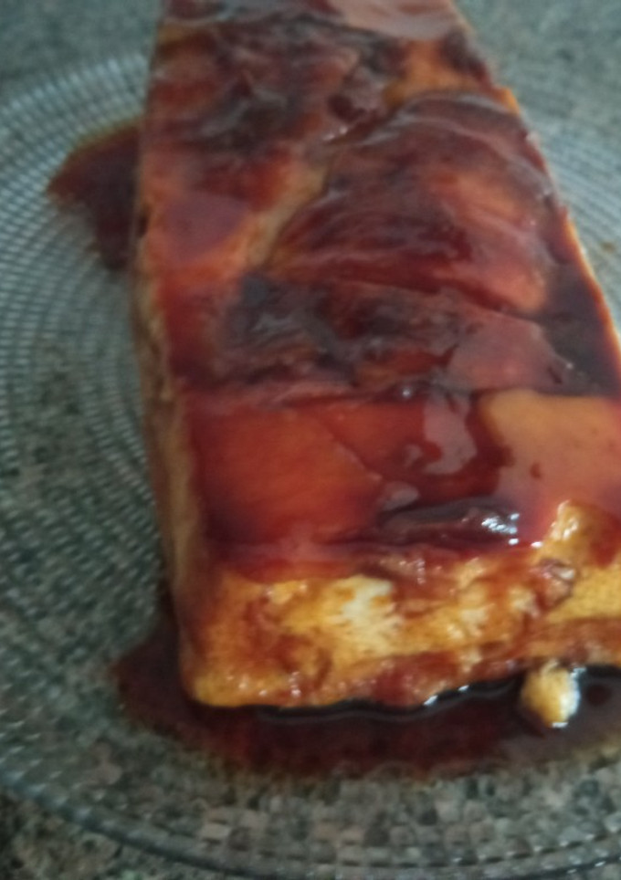 Una foto de Pudding de croissants