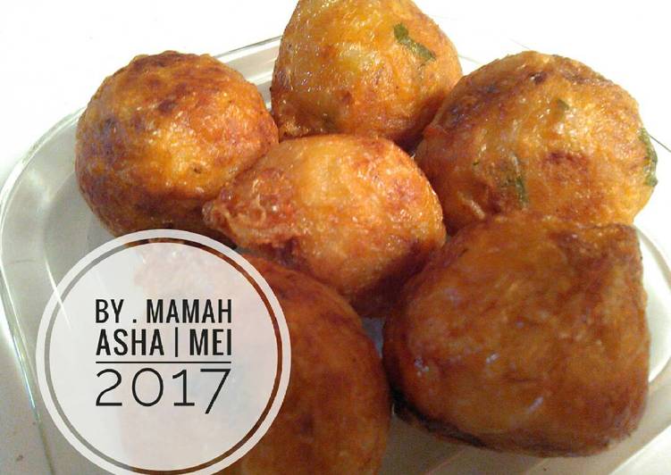 Resep Cemilan 1y perkedel kentang puyuh oleh Mamah Asha 