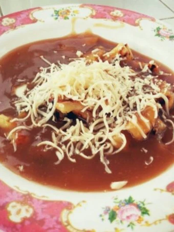 Cara Gampang Membikin Resep Pisang gapit kuah nangka topping keju yang Menggugah Selera Anti Ribet, Menggugah Selera