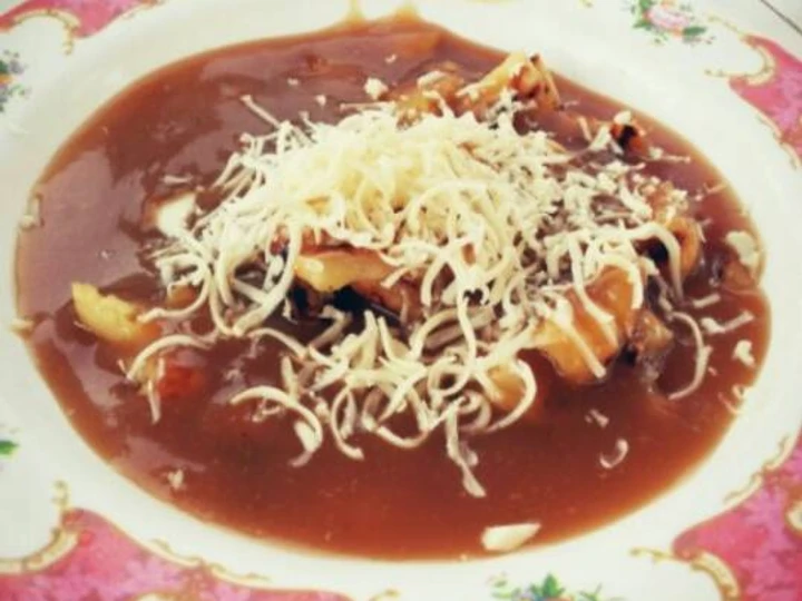 Cara Gampang Membikin Resep Pisang gapit kuah nangka topping keju yang Menggugah Selera Anti Ribet, Menggugah Selera