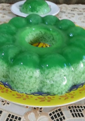 Foto resep Puding Lumut yg menggiurkan