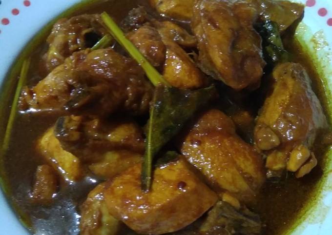 Ayam kecap ala2 mie ayam