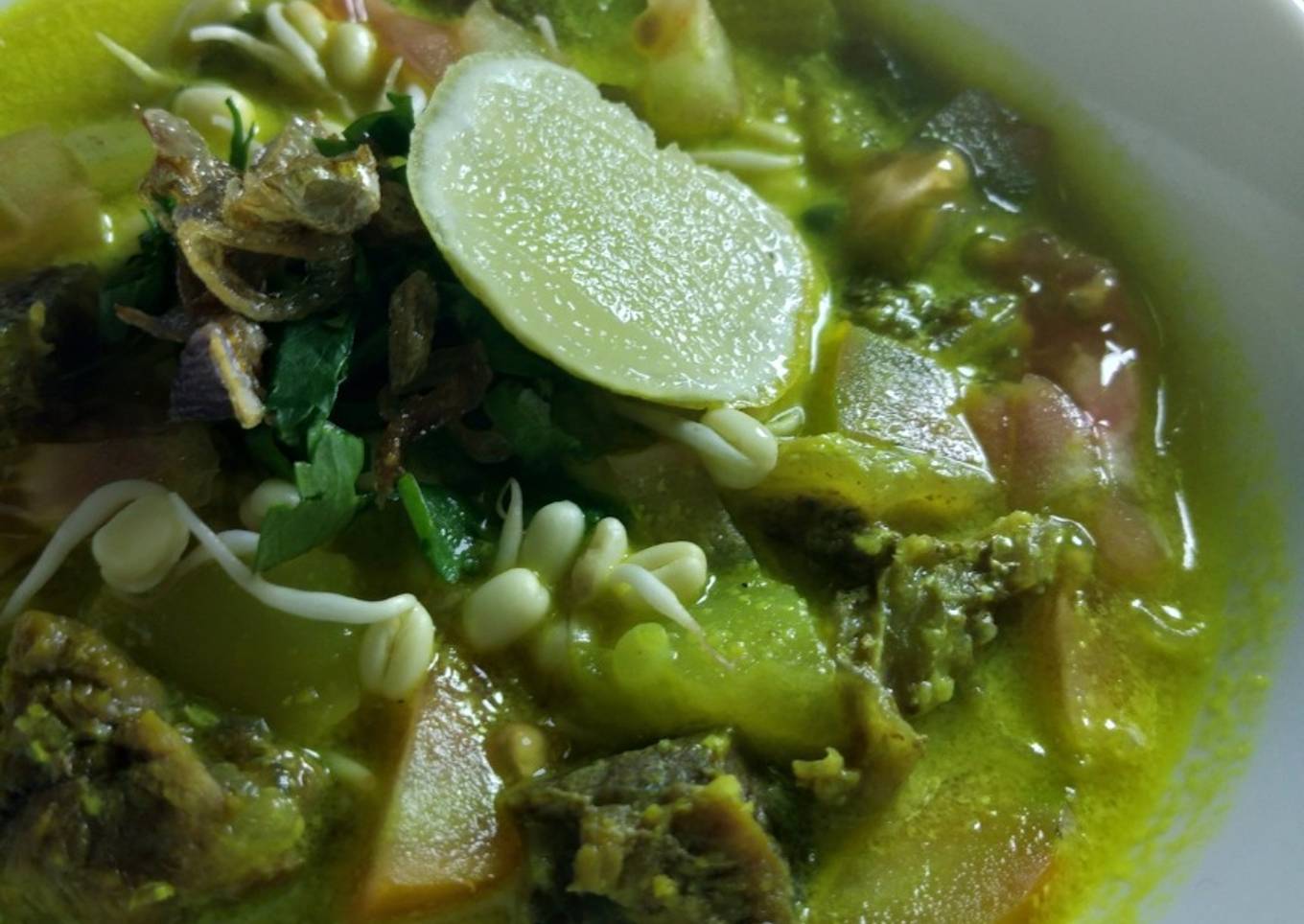 Soto Santan Daging