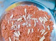 A picture of left over khoya