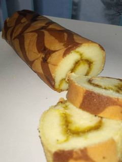 Foto resep Bolu gulung motif