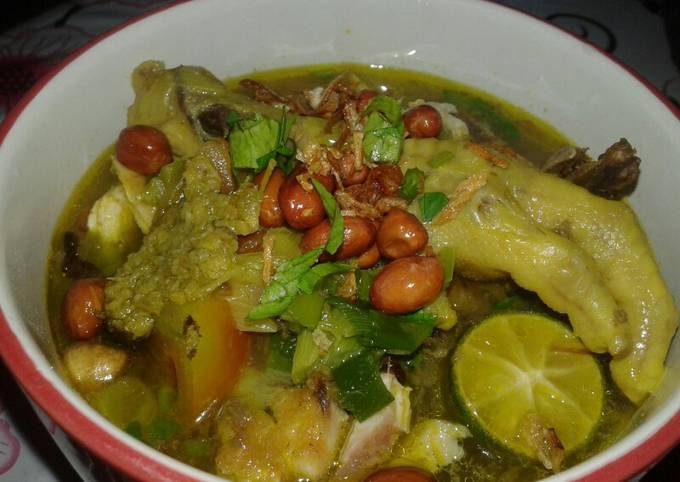 Soto ayam ceker