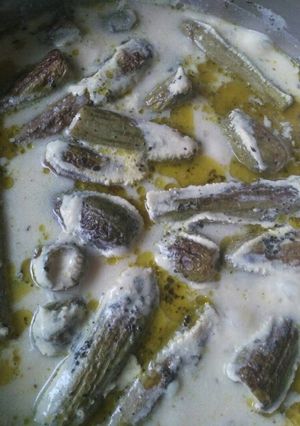 صورة لوصفة کوسا باللبن