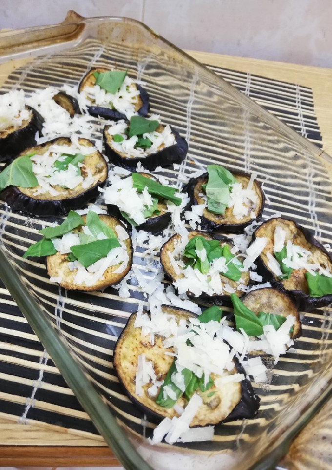 Una foto de Berenjenas al horno perfectas para guarnición