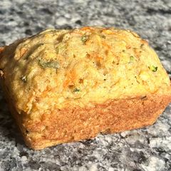 Apple Carrot Zucchini Bread A picture of Apple Carrot Zucchini Bread.