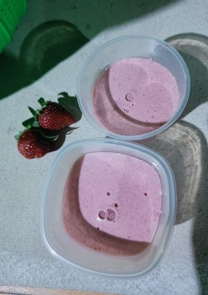 Foto resep Pudding strawberry (Mpasi 6M+)
