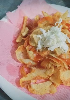 A picture of Crispy potatoes chips.