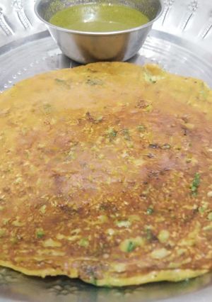 ઓટ્સ વટાણાના ચીલા રેસીપી મુખ્ય ફોટો