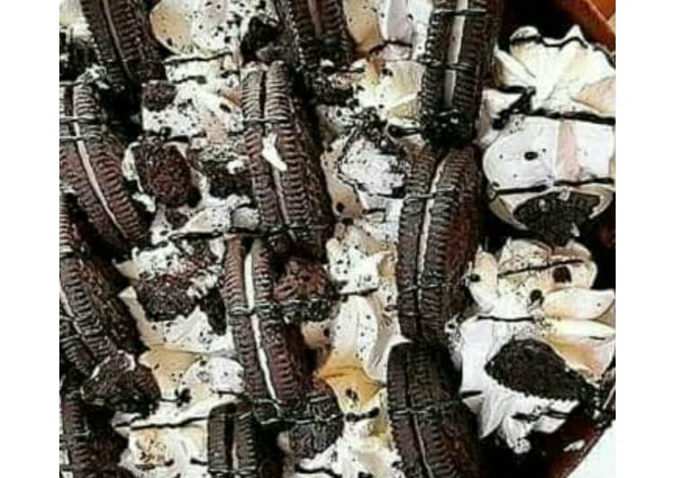 Chocolate oreo ice cream