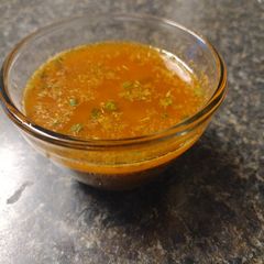 Cowboy Butter Steak Sauce. DF GF A picture of Cowboy Butter Steak Sauce. DF GF.