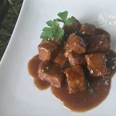 Una foto de Lomo caramelizado en salsa de ostras en GME, F y G y TRADICIONAL