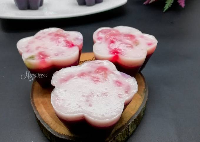 Resep Talam Ubi Ungu Sagu Mutiara oleh MegaVee - Cookpad