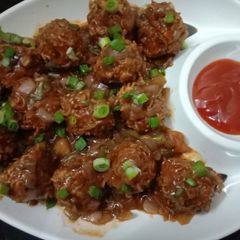 A picture of Maggi Manchurian.