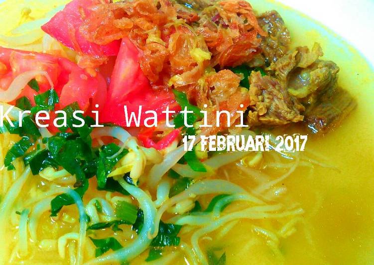 Resep Soto Daging Sapi, Bikin Ngiler