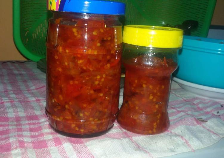 Langkah Mudah untuk Menyiapkan &#34;Sambal Bawang&#34; ala Bu Ru*y 😘 yang Bikin Ngiler