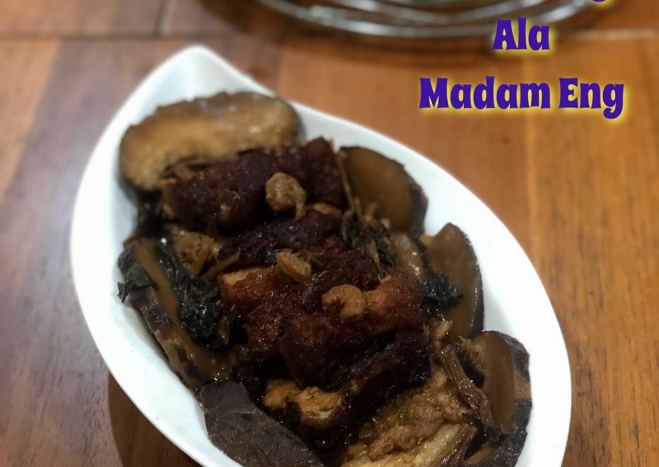 Babi Hong ala Madam Eng