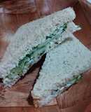 Cucumber sándwiches (sándwiches de pepino)