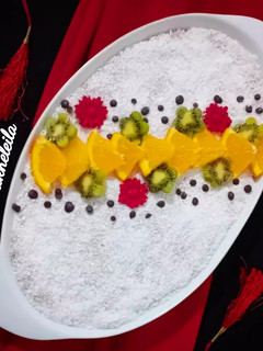 عکسی از دستور دسر برفی نسکافه ای