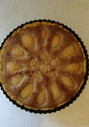 Diókrémes-körtés pite recept fotója