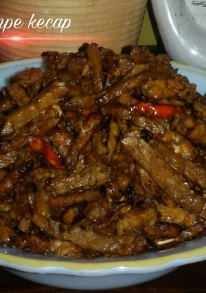 Foto resep Orek tempe garing kecap