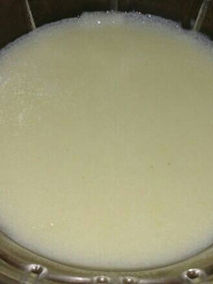 Una foto de Postre de sémola con leche
