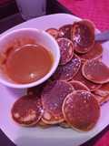 Mini Panqueques con manjar