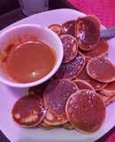 Mini Panqueques con manjar
