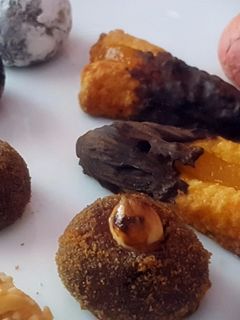 Una foto de Panellets (con boniato)