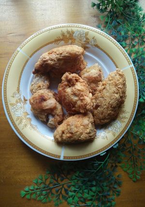 Foto resep 6. Ayam goreng tepung