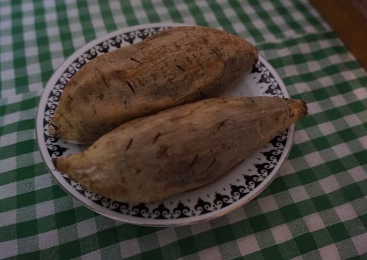 Cara Memasak Ubi cilembu panggang yang Renyah